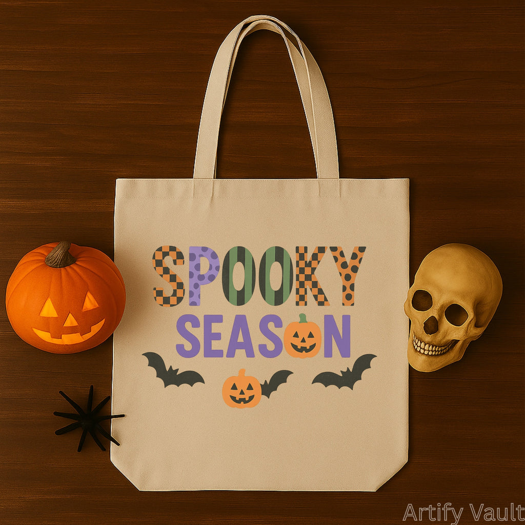 Spooky Season Halloween PNG Bundle | Festive Text Designs