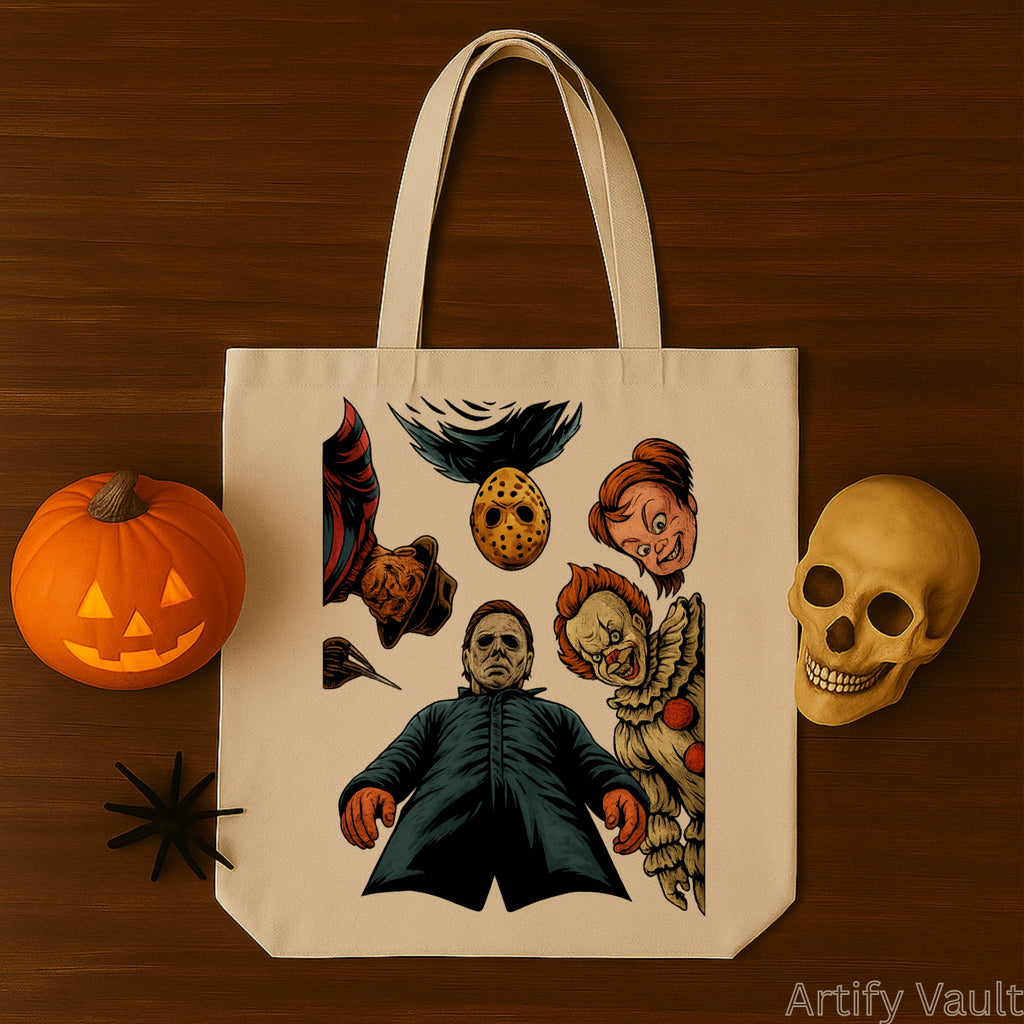 Horror Villains PNG | Halloween Characters Digital Download